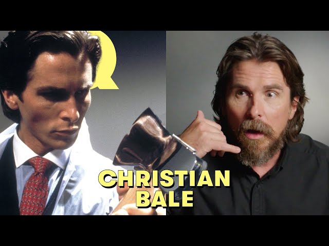 Christian Bale révèle les secrets de ses rôles les plus iconiques ( American Psycho, Vice…) | GQ class=