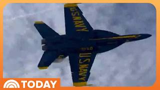 Video: Blue Angels Fly at Low Altitude, Sending People Scrambling