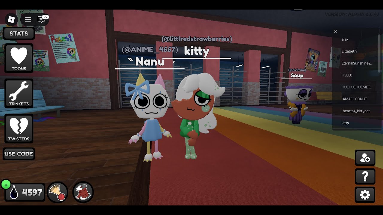 playing dandys world feel free to join - YouTube