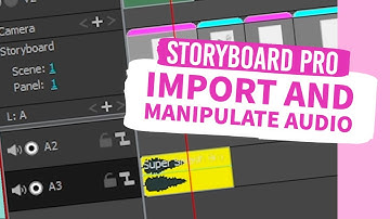 Storyboard Pro - IMPORT and MANIPULATE (Harmony)