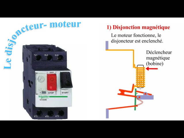 Dans quel cas utiliser un disjoncteur ou contacteur