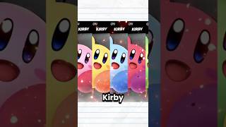 🩷SKINS KIRBY en Super Smash bros #kirby #shorts #nintendo #supersmashbros |COLAB: @DalolXD