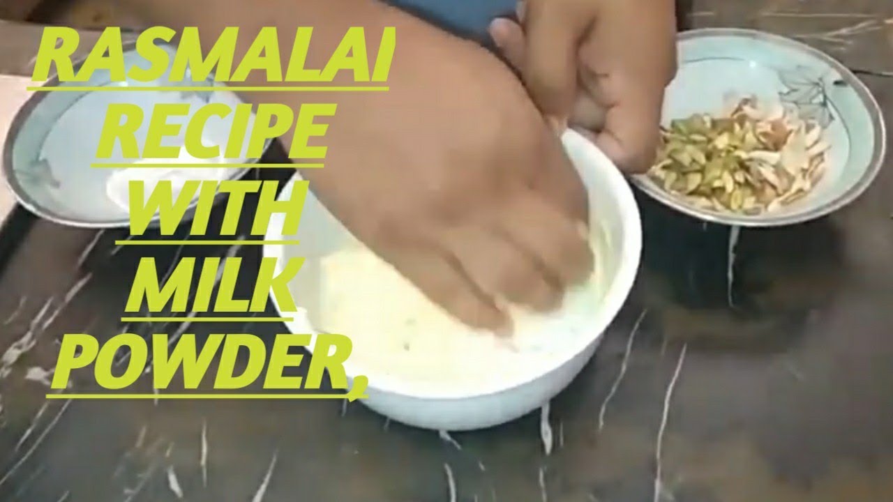 Rasmalai Recipe with Milk Powder,by FOODS SECRET WITH FARHAN, - YouTube