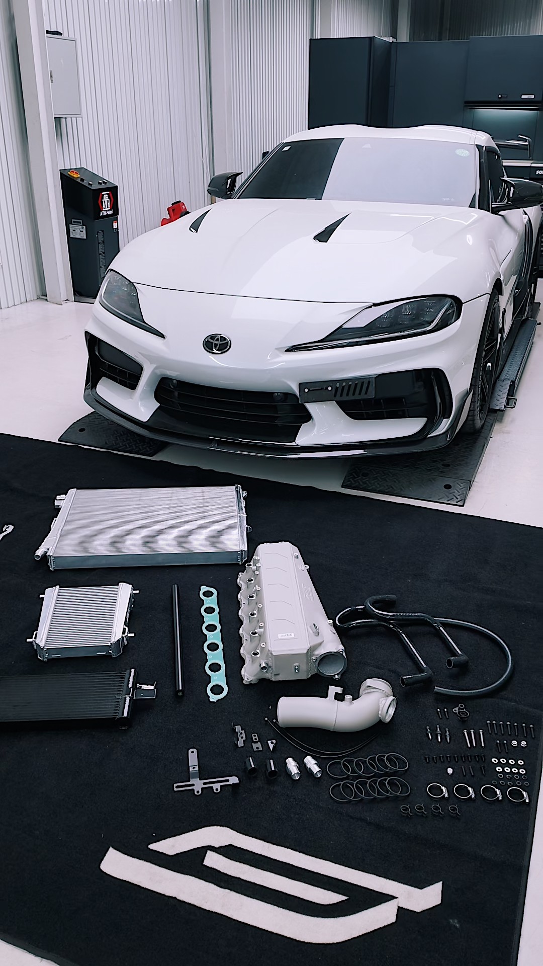 Toyota GR Supra A90 × Do88 Performance — อัพเกรดระบบระบายความร้อนที่ G-FORCE #Shorts
