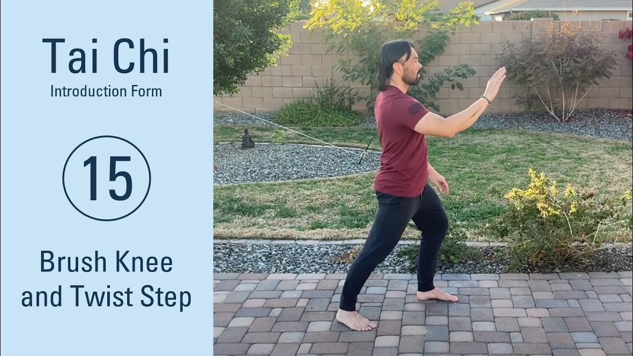 15-brush-knee-and-twist-step-tai-chi-introduction-form-youtube