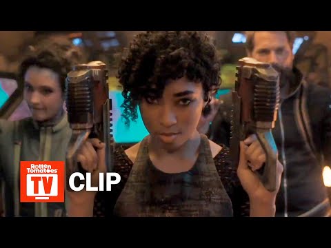 Vagrant Queen S01 E08 Clip  'The Team Fights Zombies in Slow-mo