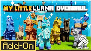 Secret Stream - Playing With The Llama Add-On Minecraft Bedrock