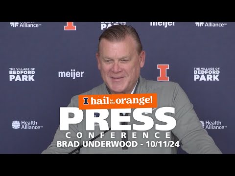 Illini Men's Basketball | Brad Underwood Press Conference 10/11/24
