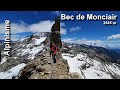 Alpinisme : Bec de Monciair - 3545 m