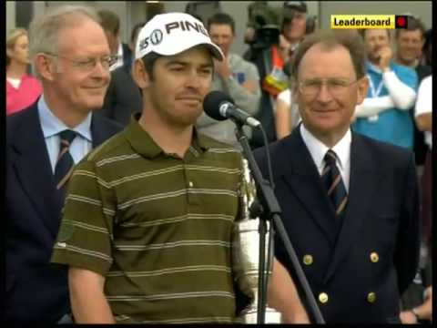 Louis Oosthuizen Wins The Open Championship 2010 a...