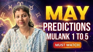 May 2026 Numerology Predictions | Moolank 1–5 Accurate Energy Reading