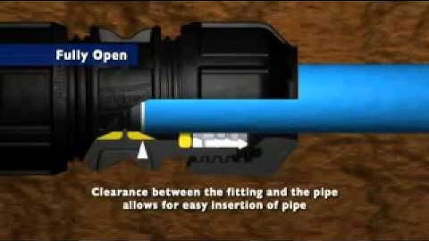 Philmac 3G Metric Imperial The Universal Polyethylene Pipe Fitting How it works