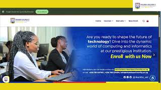 How to create an account on NUELE and enroll into courses