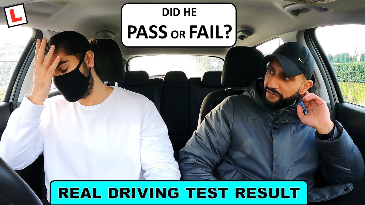 Brandon's Driving Test Result | GUESS WHAT HAPPENED!