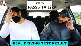 Brandon's Driving Test Result | GUESS WHAT HAPPENED!