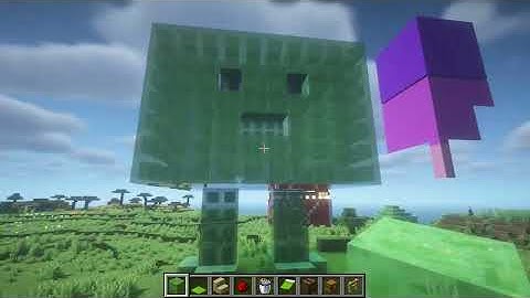 😜 ANOTHER  Minecraft Easy Build Tutorial 🥇 Subscribe ⛏️ Giant Slime House 💖