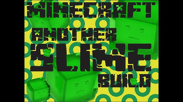 😜 ANOTHER  Minecraft Easy Build Tutorial 🥇 Subscribe ⛏️ Giant Slime House 💖