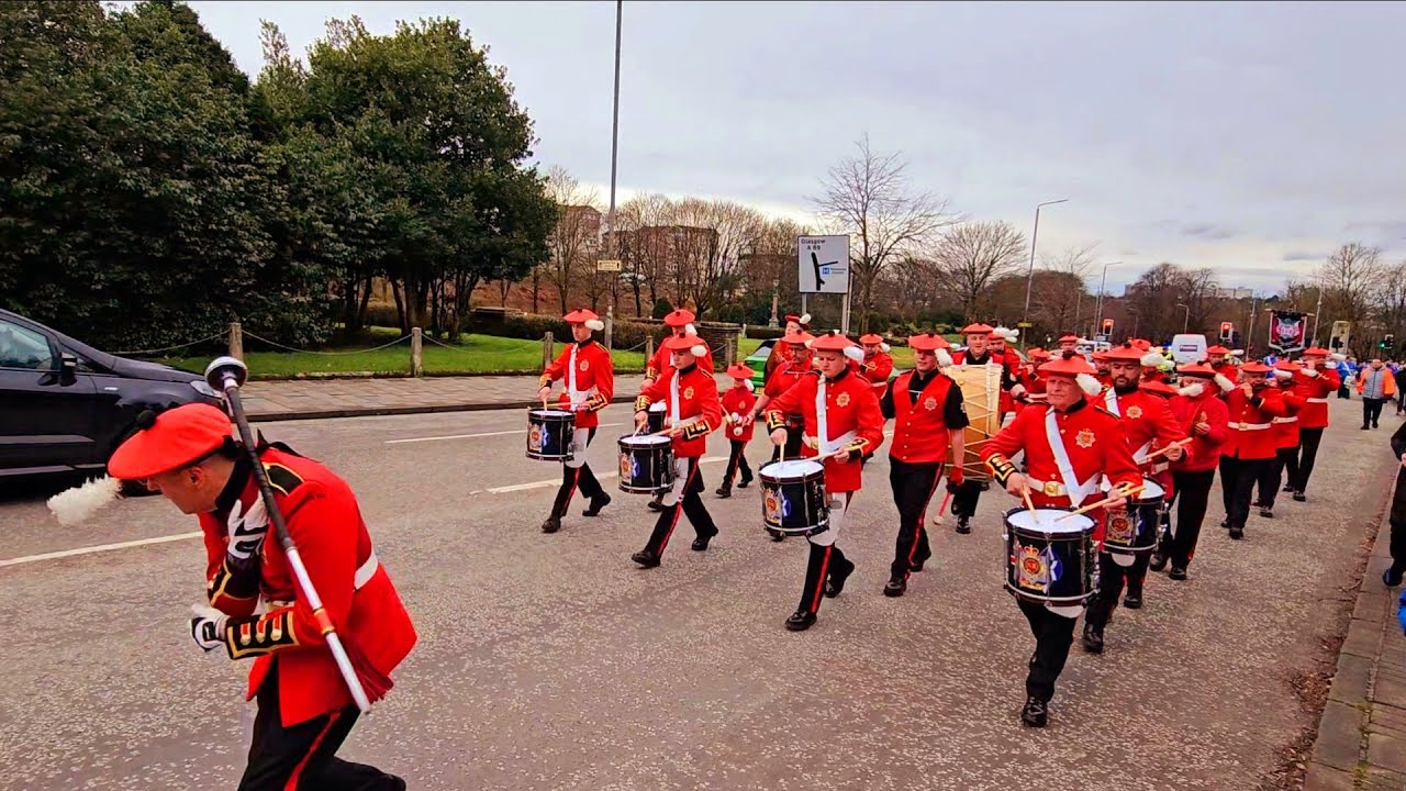 Netherton Road Flute band Airdrie Light of foot parade 2024 YouTube