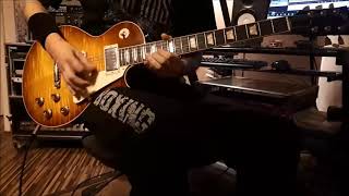 Testing Gibson Les Paul while playing &quot;Rest in Pieces&quot; from Onslaught