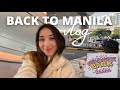 Flying Back To Manila // Philippines Vlog