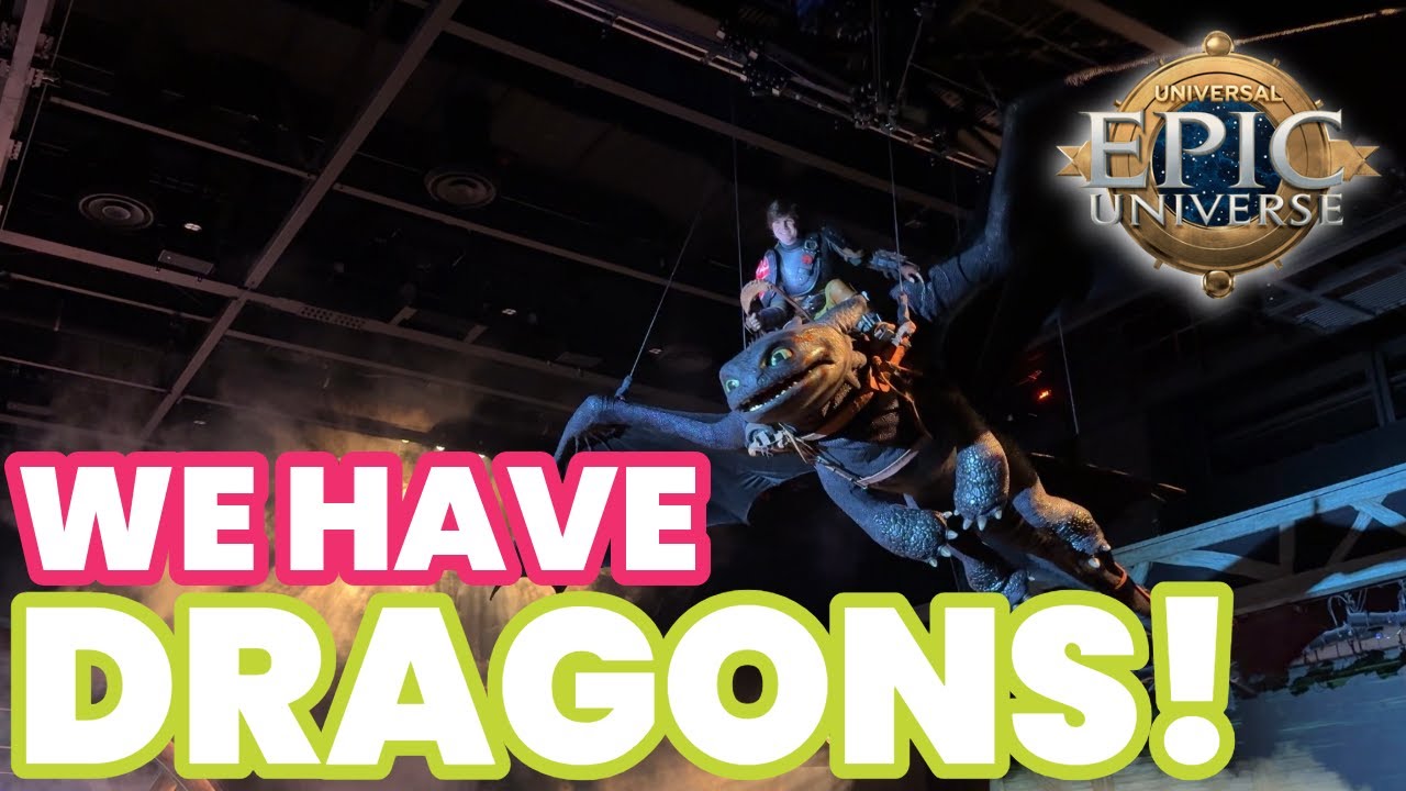 Необучаемый дракон | Как приручить дракона: Остров Берк (Эпическая вселенная) — Полное шоу (4K)