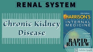 Chronic Kidney Disease | Definition | Causes | Complications | Rapid Review | Harrison screenshot 3