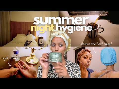 Summer night routine to wake up glowing & refreshed 🌙 | night hygiene, wind down, best sleep combo |