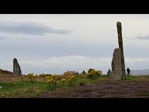 The *STANDING STONES* of Orkney, The RING of BRODGAR, Scotland #neolithic #history #mystery