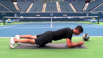 Plank With Thoracic Rotation
