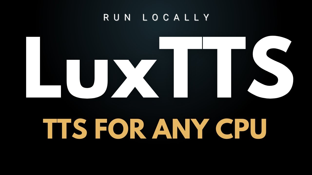 LuxTTS: модель преобразования текста в речь для любого процессора — облегченная версия Zipvoice.