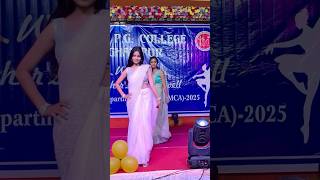 College Farewell Ramp Walk || 🪩💃🏻👠💫 @KhushiYadav #rampwalk #collegefarewell #fashion #shorts