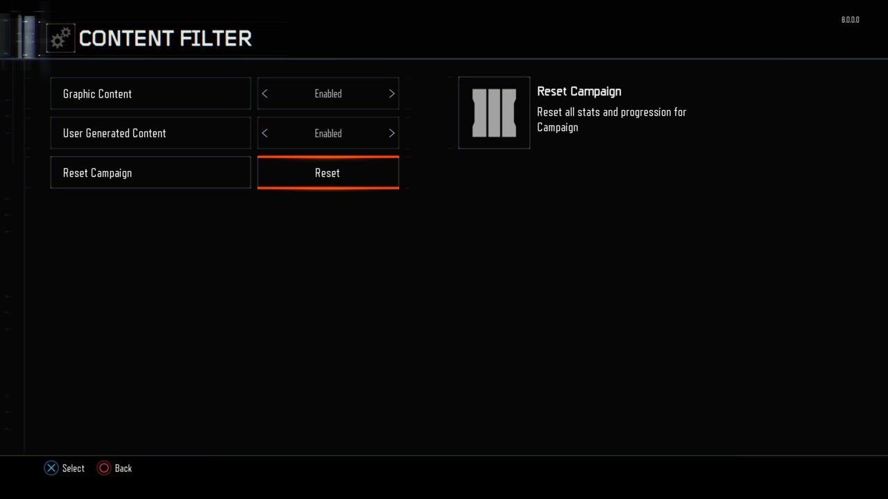 COD BLACK OPS 3 Reset campaign. PS4