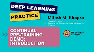 Continual Pre-training Demo: Introduction