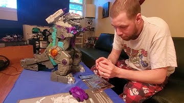Titans Return Trypticon Review and Stickering Pt1(Bot Mode)