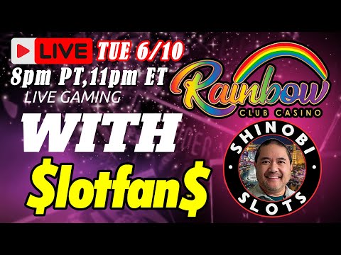 🛑 First Time LIVE with @SlotFans from 🌈 Rainbow Club in Henderson, NV! Let's Get a Jackpot Handpay!