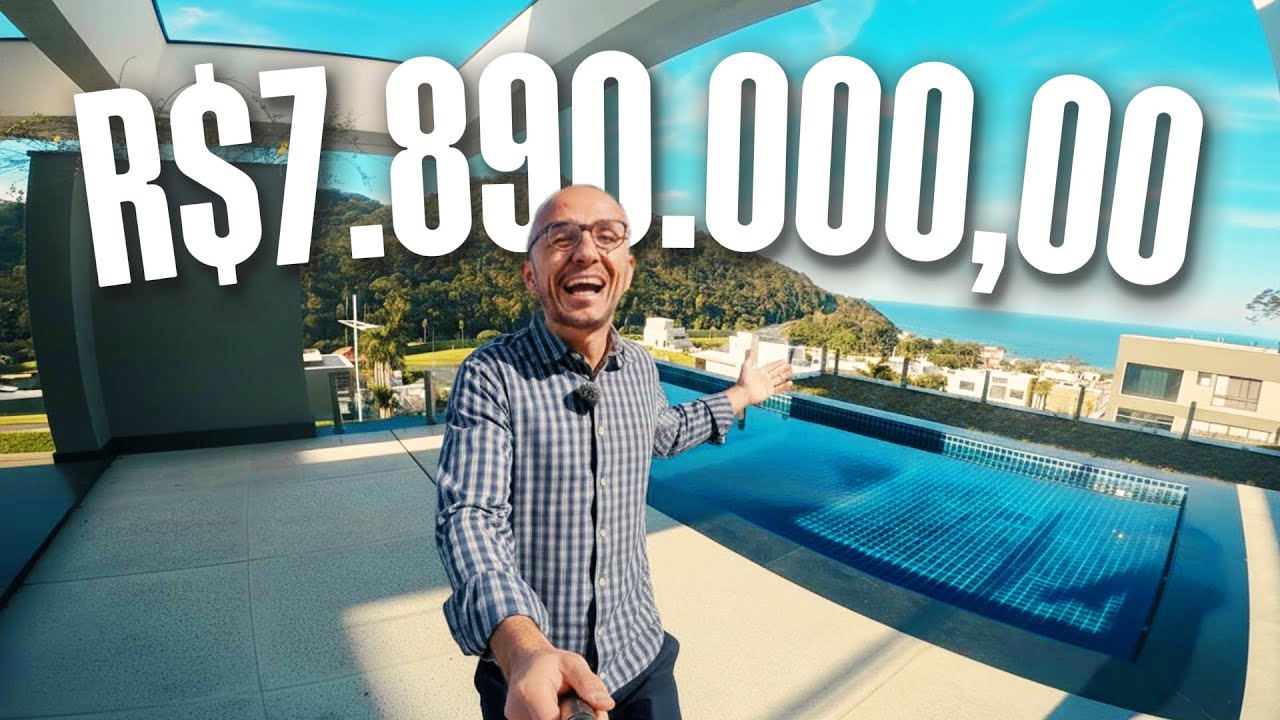 MANSÃO EM CONDOMÍNIO FRENTE MAR DE 7.8 MILHÕES EM BALNEÁRIO CAMBORIÚ NO CONDOMÍNIO GREEN OCEAN