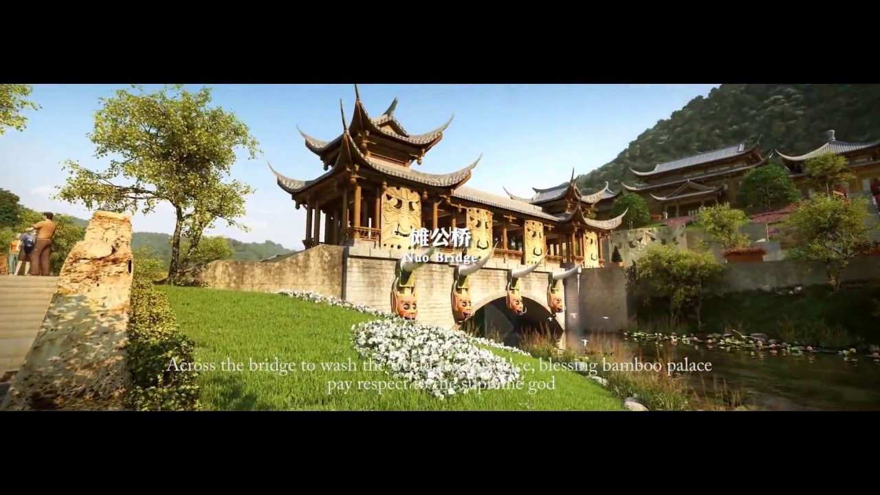 Dasha Gelao international cultural resort --Nuo City of China