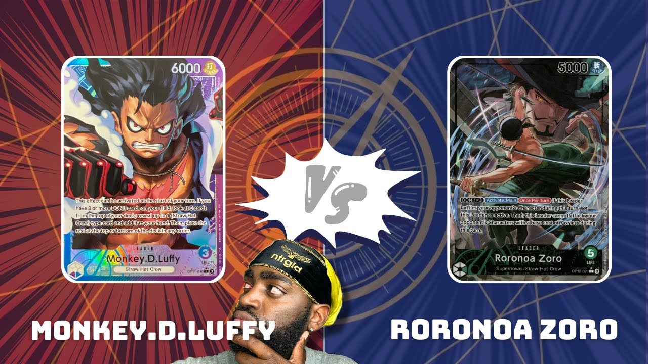 UP! Luffy VS Green Zoro | Onepiece OP14 Gameplay | ​ @OfficialForeignRax 