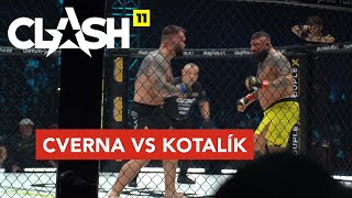 Sestřih Cverna Vs. Kotalík. Bláznivá Přestřelka, Cverminátor Padl K Zemi Po Tvrdém Ko Clash