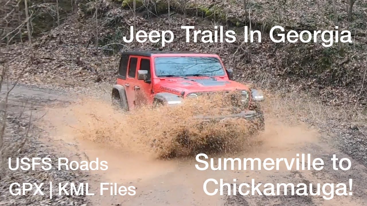 Jeep Trails In Summerville to Chickamauga (4K) YouTube