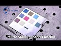 Aogeo Laser Laser engraving machine Stainless steel coloring