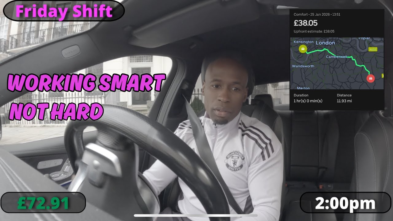 London Uber Driver Vlog | Working Smart | Not Hard | Earnings Impact