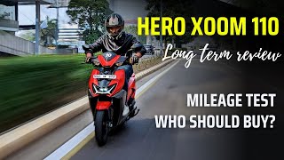 Hero Xoom 110 Long Term Review - Positives and Negatives