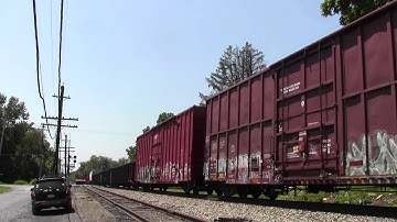 NS 16T in Hi Def at Shenandoah Junction, WV on 6/21/13