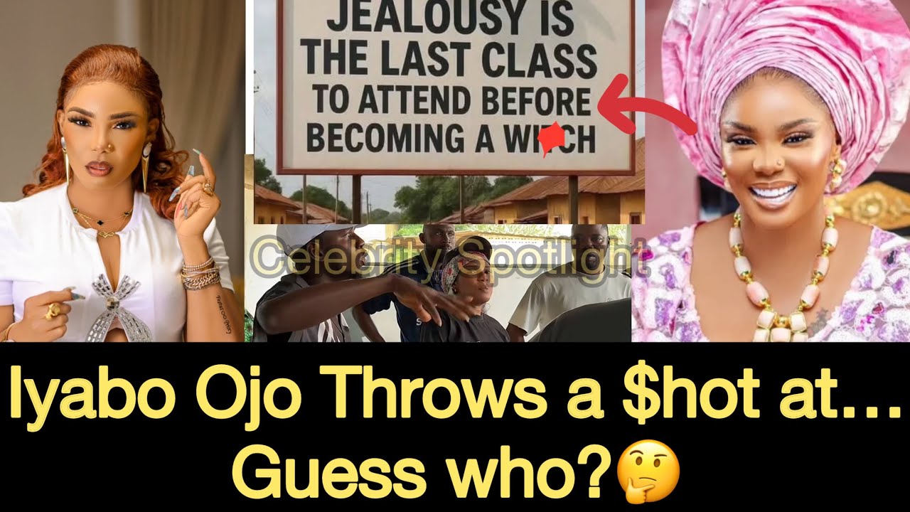 Актриса Нолливуда Иябо Оджо сделала выпад, который вызвал бурные обсуждения: смотрите видео, чтоб...