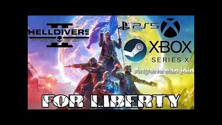 Helldivers 2 part 8: Playing with friends @comanderBANANA @PVT_Hammond @Sir_Master_Kaino