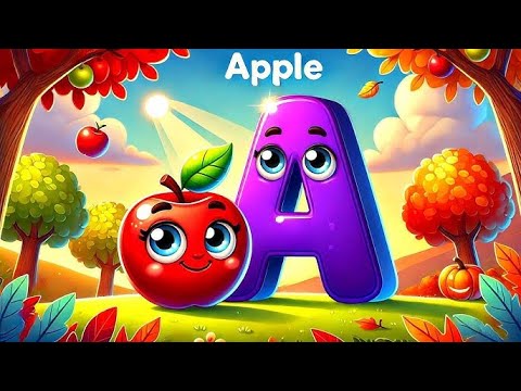 ABC Song + ABC Phonic Song + A is for apple || ABCD Alphabet Rhymes for ...