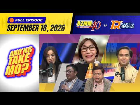 ANO'NG TAKE MO? | SEPTEMBER 18, 2026 (Full Episode)