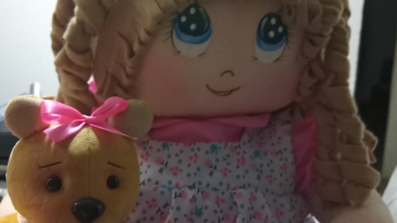 Muñeca Anny clase #1 #manualidades #muñecosdetela #viral 