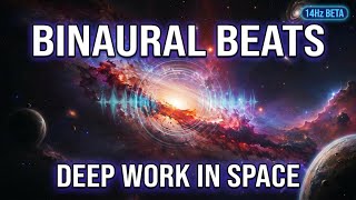 The Most Productive Sound in the Universe | Binaural Beats 14Hz Beta Deep Work